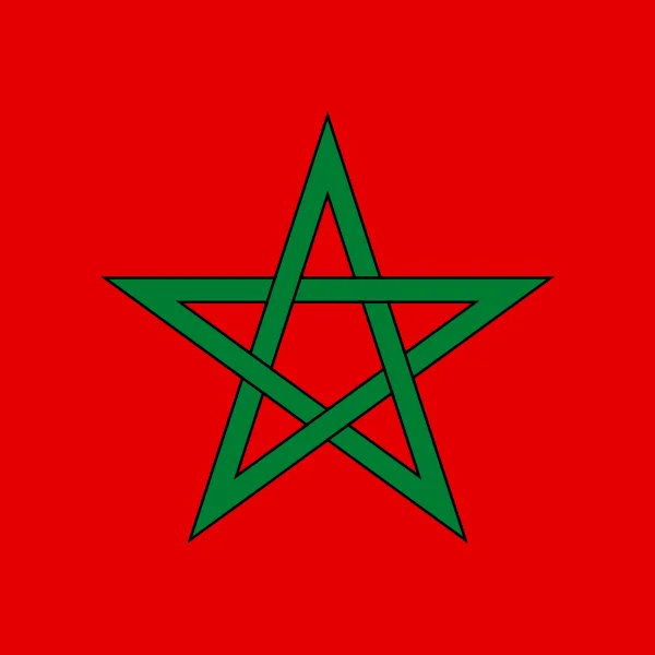 Flaga Maroko