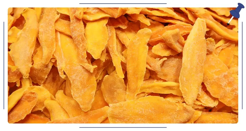 Suszone mango