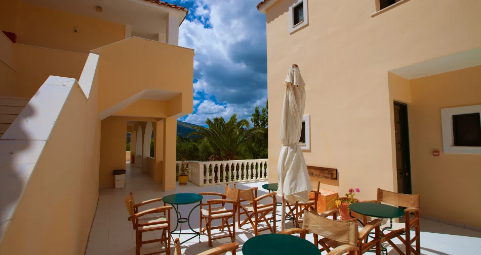 Jeden z hoteli na Zakynthos