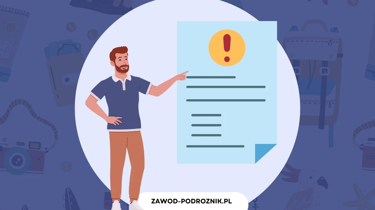 Jak napisać reklamację do biura podróży - zdjęcie główne