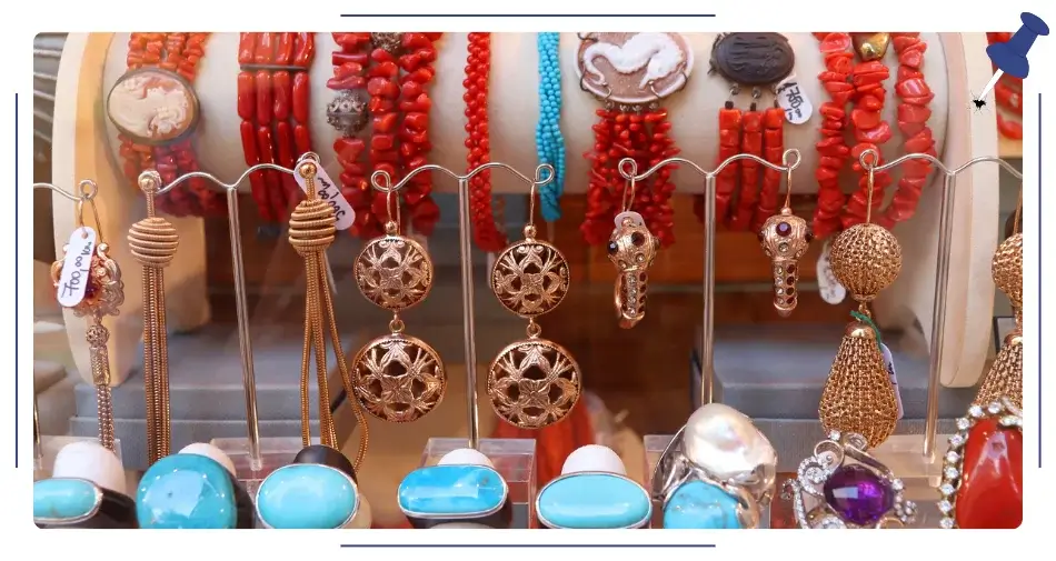 Biżuteria z muszli i korali