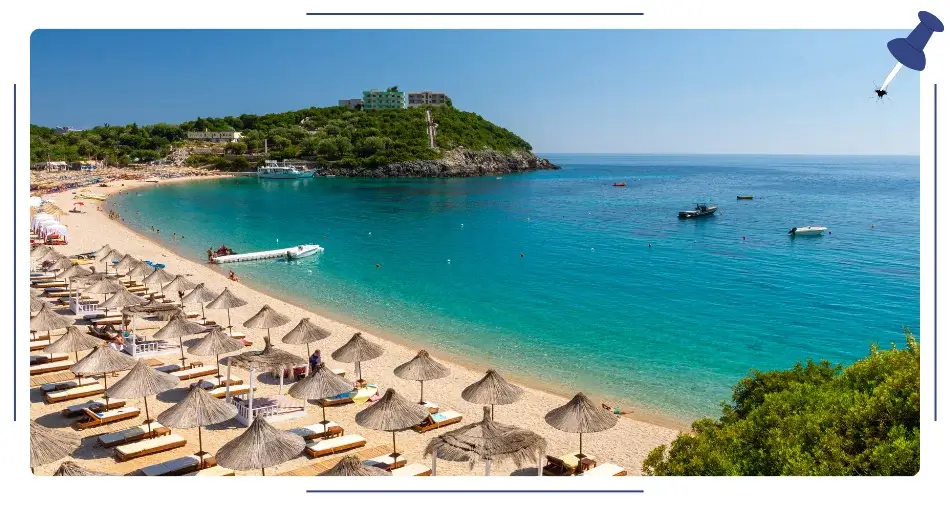 Plaża Jale, Albania