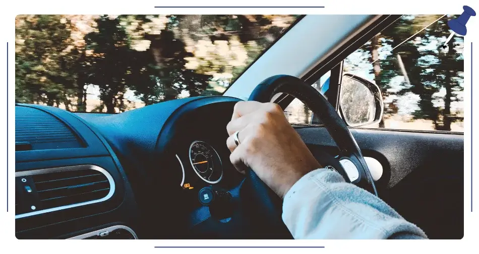 Auto z kierownicą po prawej stronie