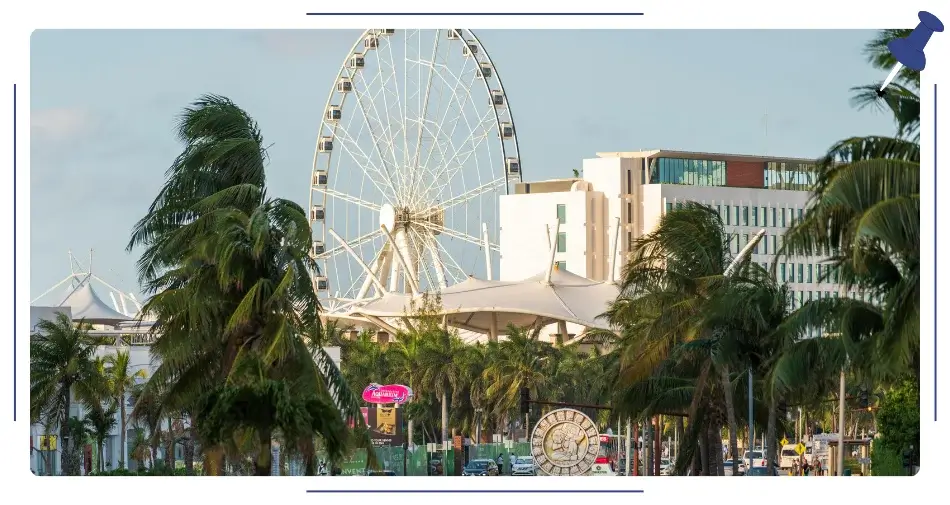 Centrum miasta Cancun