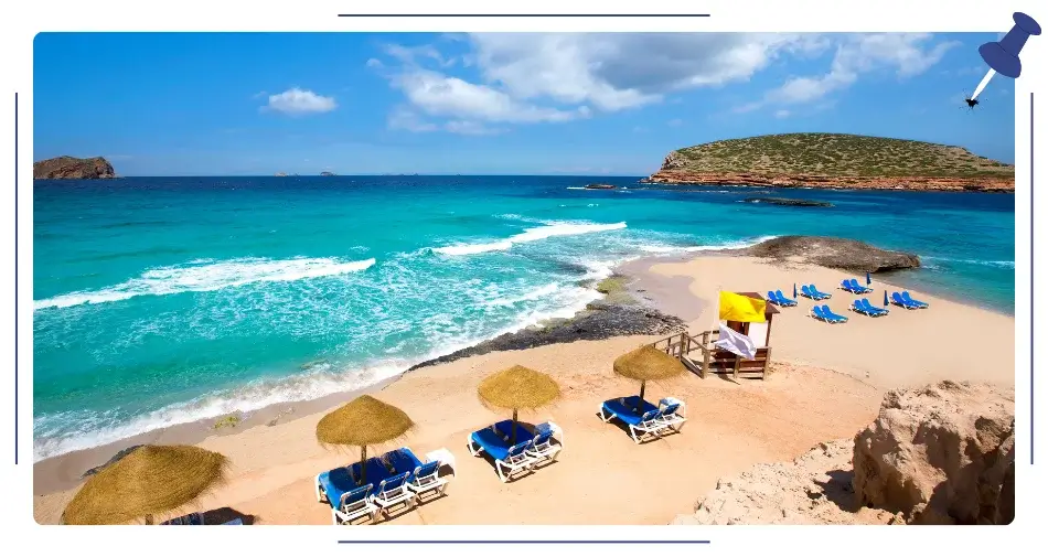 plaża Cala Comte, Ibiza