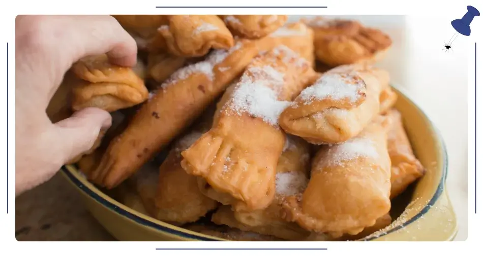 casadielles, słodycze z Hiszpanii